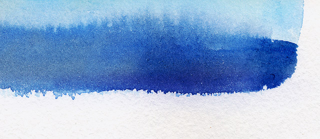 Aquarellpapier mit Farbverlauf Aquarellpapier mit Farbverlauf