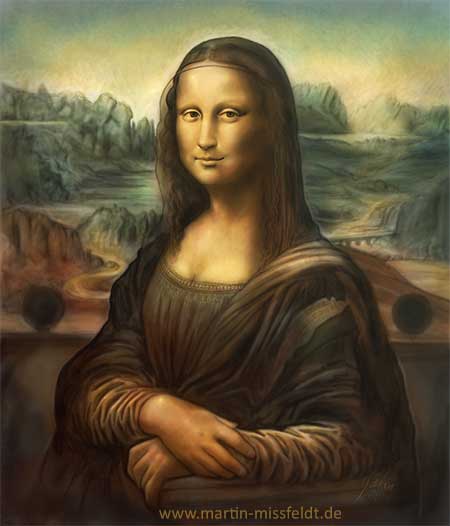 Digitale Kopie: Mona Lisa
