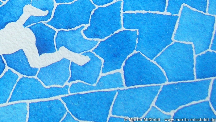 Nackte Beine | Aquarell