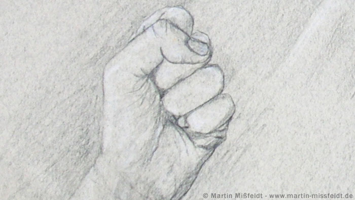 Faust | Bleistift Zeichnung Faust | Bleistift Zeichnung