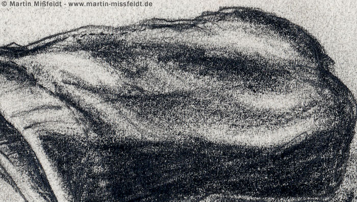 Ledertasche | Bleistift Zeichnung
