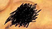 Der Akt ist nackt (Busen mit Brustwarze)