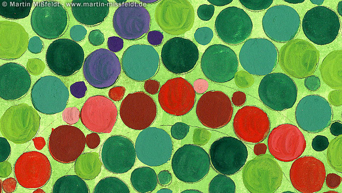 Roter Bogen | Gouache Bild