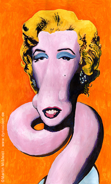 Moderne Kunst Marilyn Monroe nach Andy Warhol