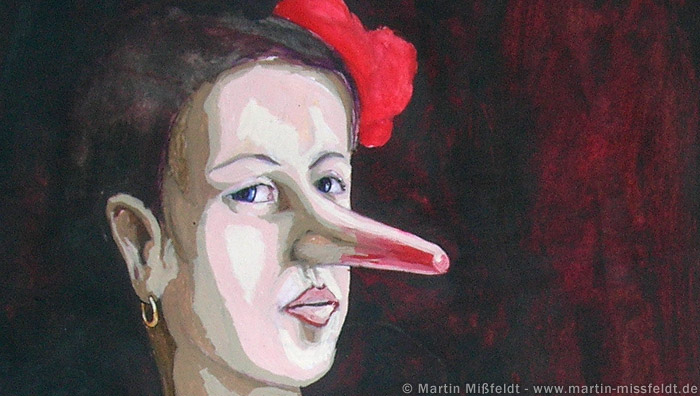 Long nose | Gouache Long nose | Gouache