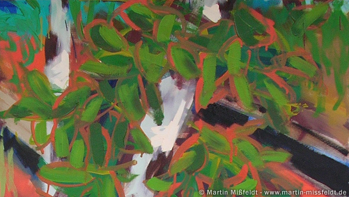Rails and grasses | Oilpainting Rails and grasses | Oilpainting