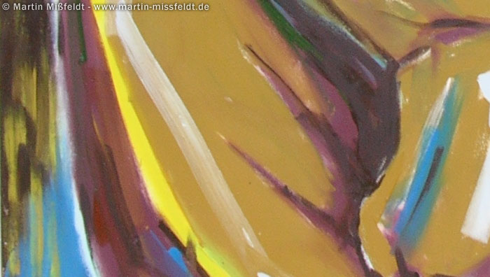Gestische Malspuren | Ölmalerei