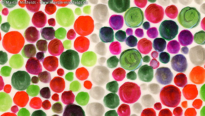 Many colorful points | Color picture