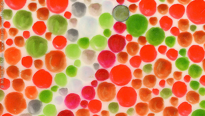 Painted points | Color picture Painted points | Color picture