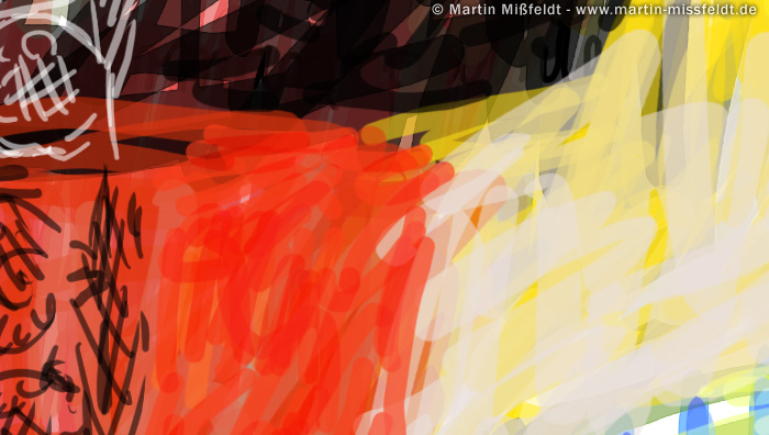Painted color - black red gold yellow | speedpainting