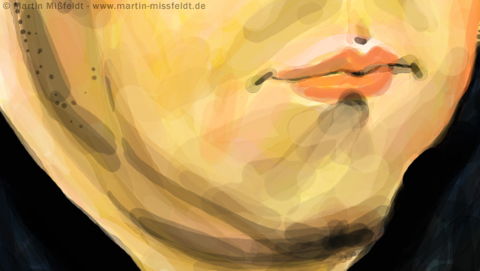 Mouth and double chin | speedpainting Mouth and double chin | speedpainting