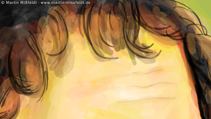 Forehead and hairline | speedpainting Forehead and hairline | speedpainting