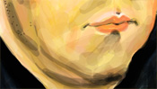 Mund und Doppelkinn von M. Luther Mund und Doppelkinn von M. Luther