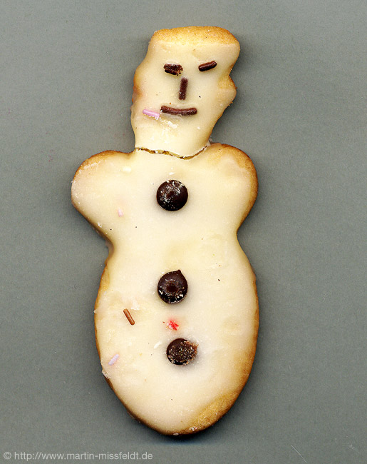 Weihnachtsmann Keks