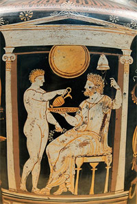 Griechische Vasenmalerei Ganymed-Maler