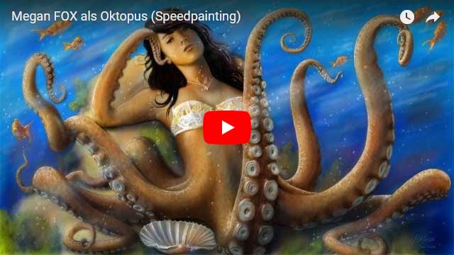 Megan Fox als Oktopus