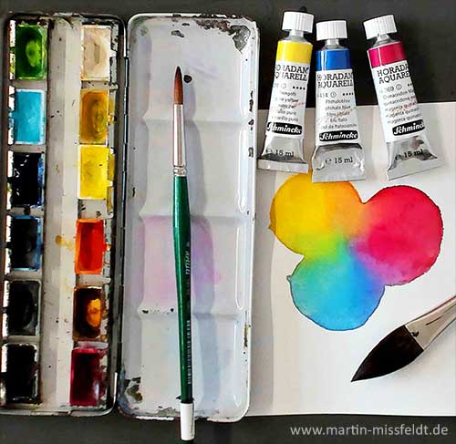 Aquarellbilder malen | Aquarellmalerei Tutorial