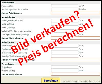 Bildverkauf? Preis online berechnen