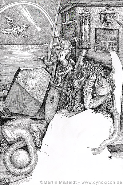 Martin Mißfeldt: Melencolia I nach Dürer