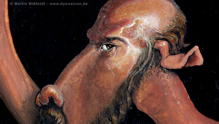 Der Kopf des Apostel Paulus