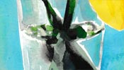 Wasserglas, Detail (Aquarellmalerei)