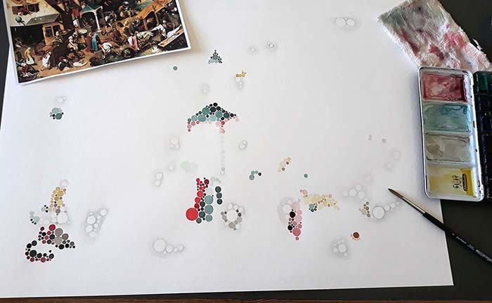Work in Progress: Die Arbeit am Sprichwörter-Bild