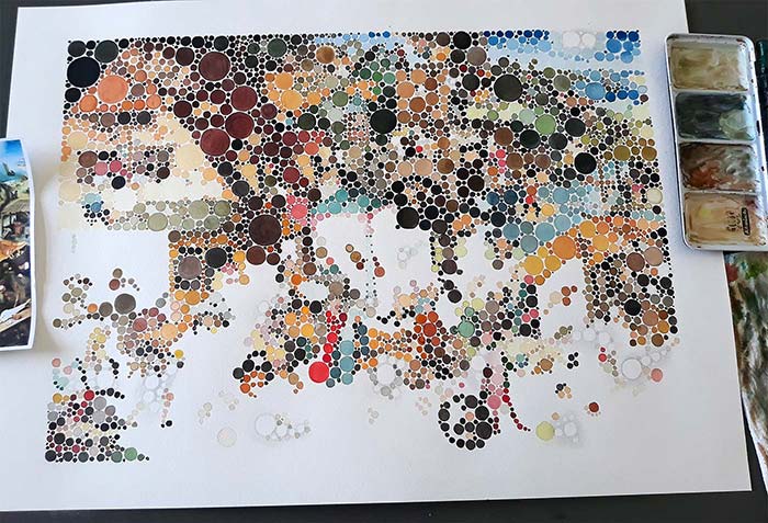 Work in Progress: Die Arbeit am Sprichwörter-Bild