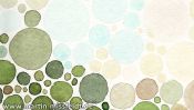 Aquarellbild Bodetal (Neo-Pointilismus) (Detail 2)