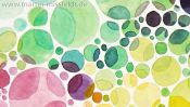 Coronavirus Sars Cov-2 (Farbsehtest-Aquarell) (Detail 2)
