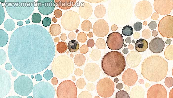 Portraitmalerei: Jakob Muffel (Aquarell) (Detail 1)