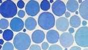 Blaue Punkte (Schiffswracks Detail 1)