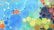 Aquarell Der Geoelte Blitz (Detail 2)