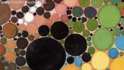 Aquarell Poseidons Vorgarten (Detail 1)