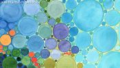 Aquarell Tanzende Fische Dirty Dancing (Detail 1)