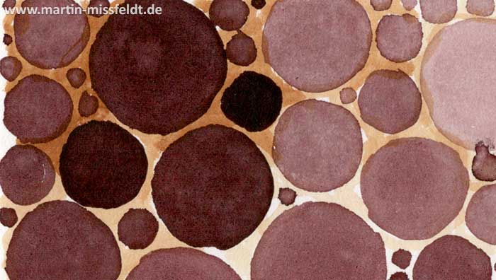 Blühende Phantasie (Tusche) (Detail 1)