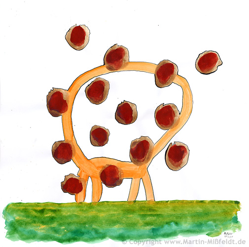 Kopflose Giraffe