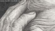 Blick Zurück nach Vorn (Bleistiftzeichnung) (Detail 2)