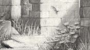 Bruegels Garten (Bleistiftzeichnung) (Detail 4)