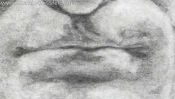 Julius Ceasar Bleistiftzeichnung (Detail 3)