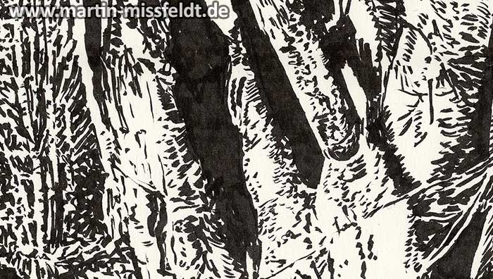 Massive Äste (Detail 1)