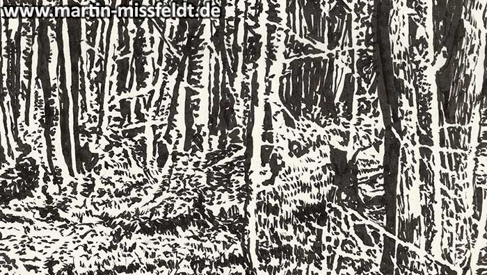 Wald bei Chorin II (Detail 1)