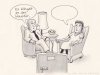 Es klingelt an der Haustür