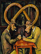 Kartenspieler nach Paul Cézanne