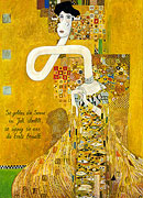 Adele Bloch-Bauer Giraffe nach Gustav Klimt