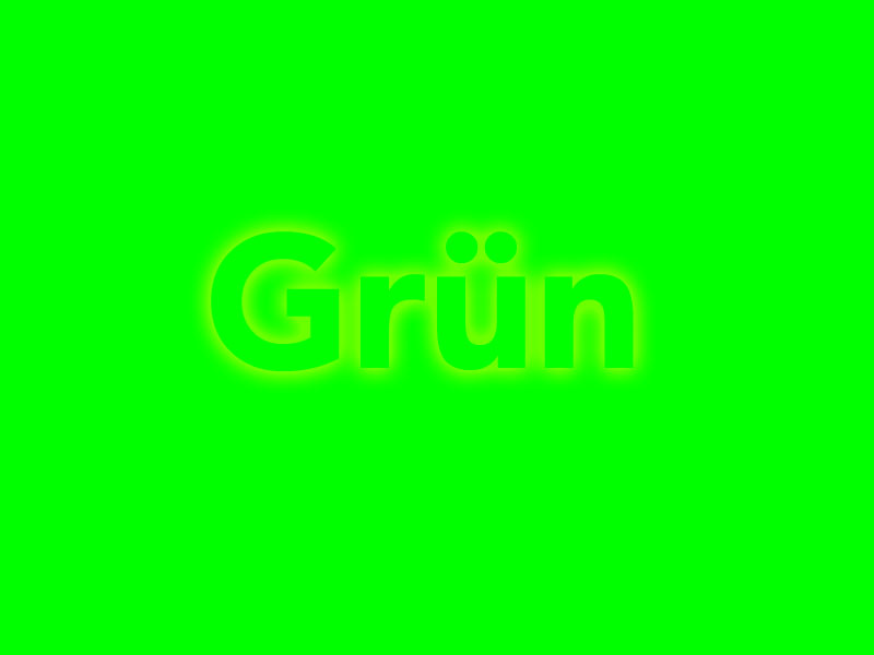 Grün