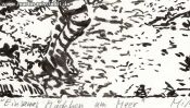 Einsames Mädchen am Meer (Detail 5)