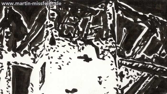 Kein Ruhe Flucht Aegypten (Detail 1)