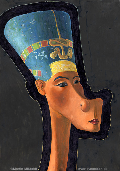 Nofretete - ägyptische Königin