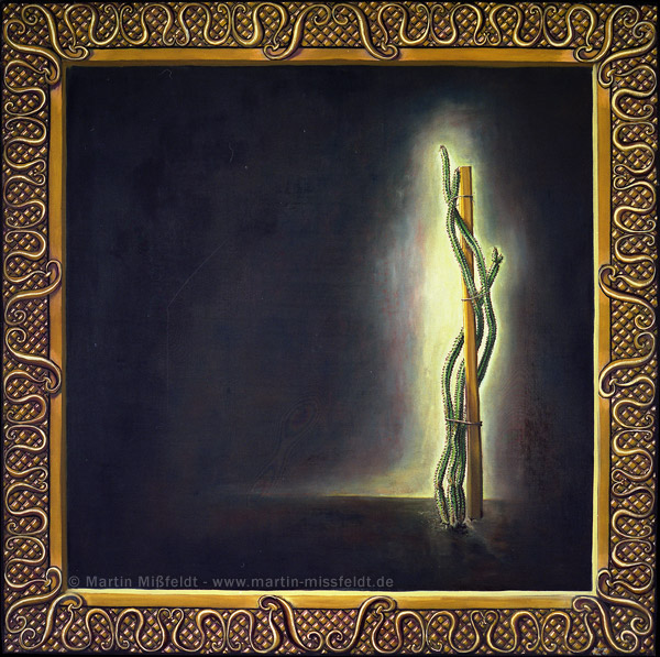 Klassisches Portrait eines Kaktus