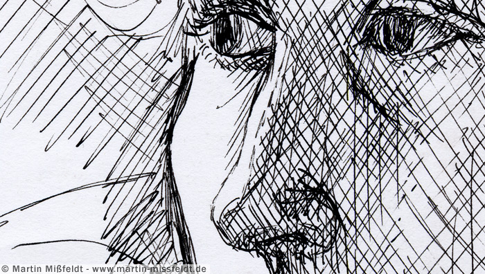 Augen und Nase